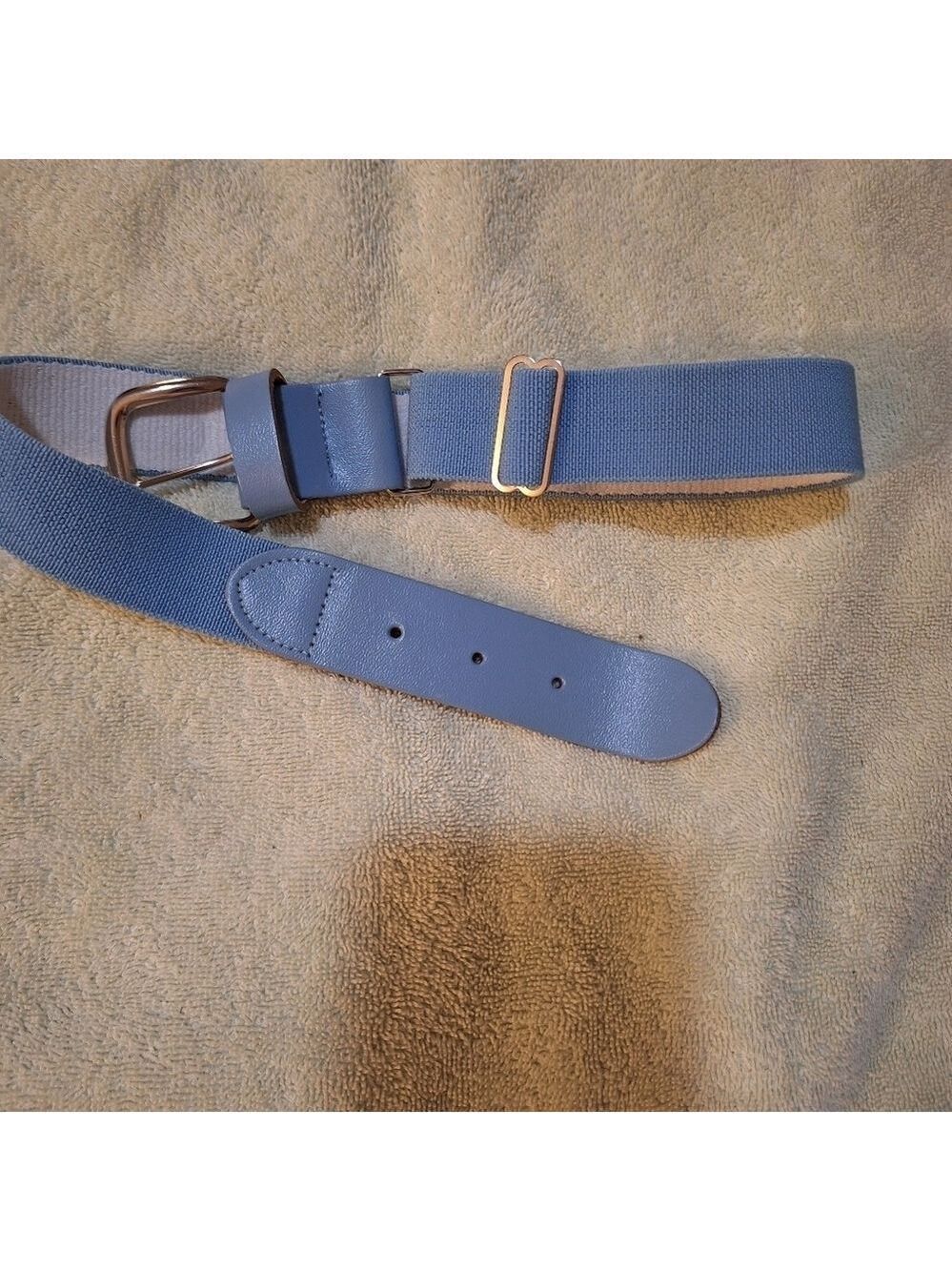Girls Champro Light Blue Adjustable Stretch Belt